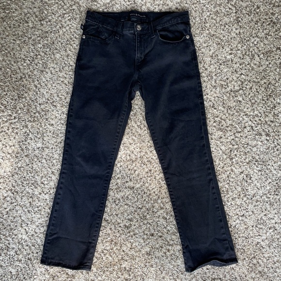 Rock and Republic Black Ankle Cropped Jeans 28 - Picture 2 of 3